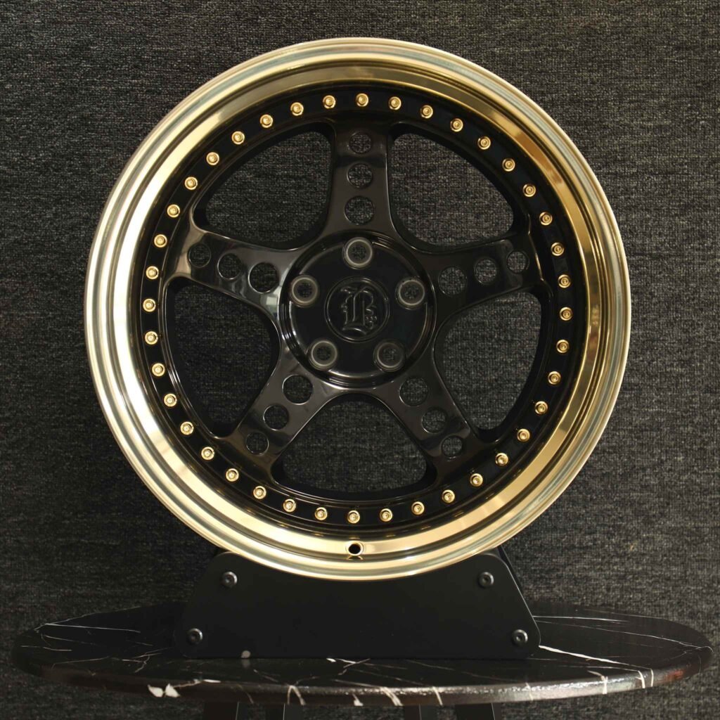 Custom Finish 2-Piece Deep Lip Forged Wheels – Audi A6 / BMW 5 Series Fitment (5-Lug)