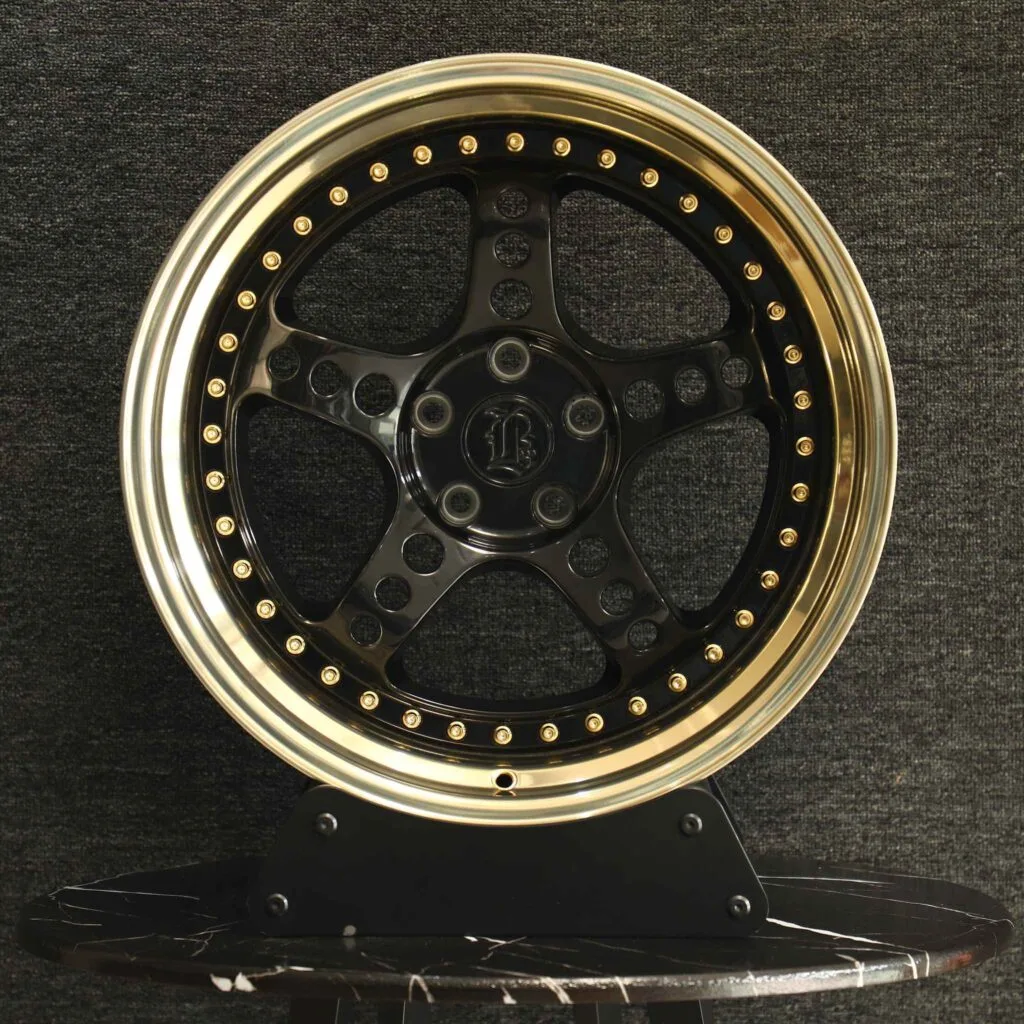 Custom Finish 2-Piece Deep Lip Forged Wheels – Audi A6 / BMW 5 Series Fitment (5-Lug)