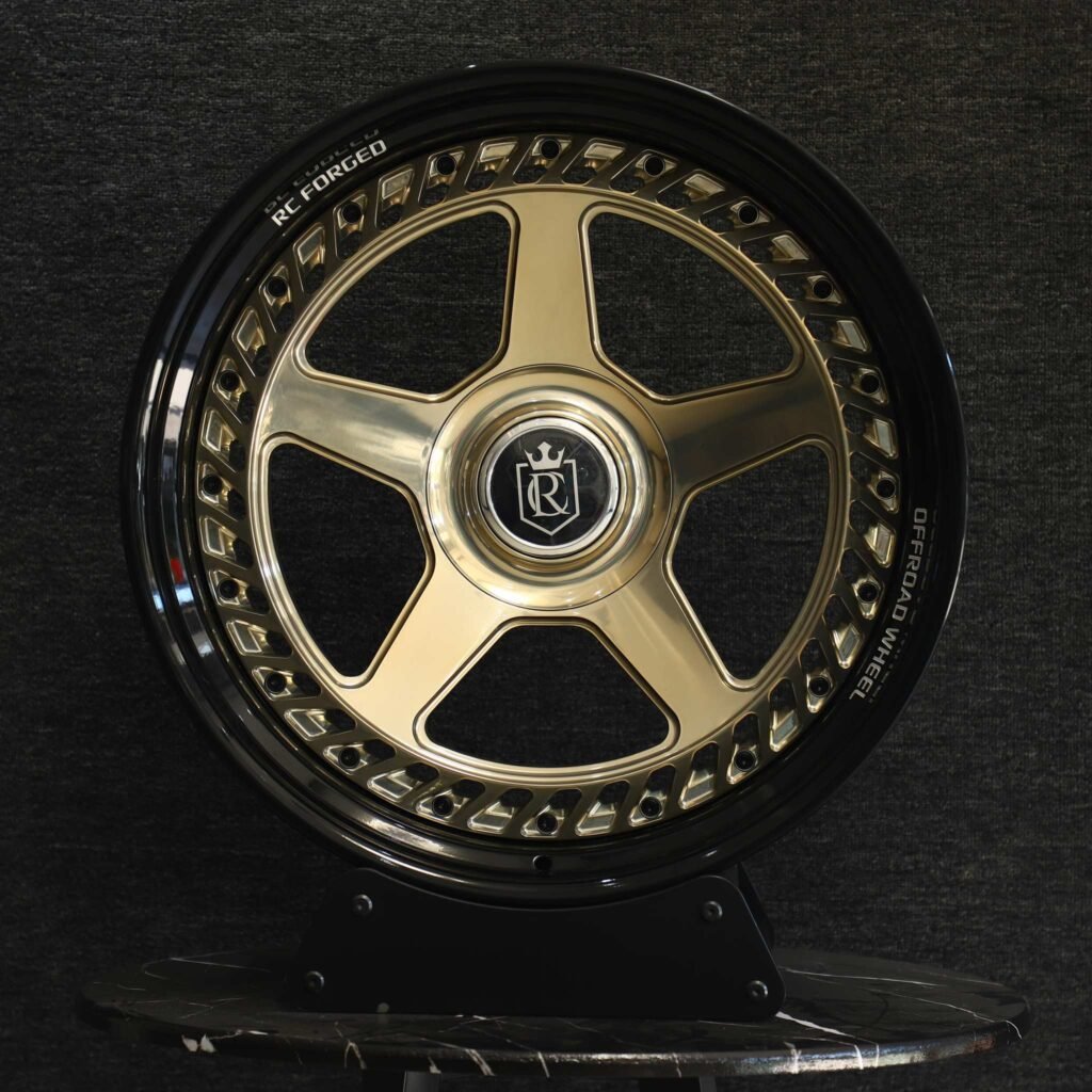 Custom Finish 2-Piece Forged Wheels – Audi A6 / BMW 5 Series Fitment (5-Lug)