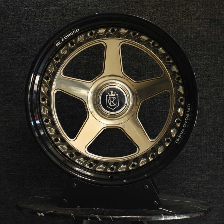 Audi A6 wheels – Custom Finish 2-Piece, front view