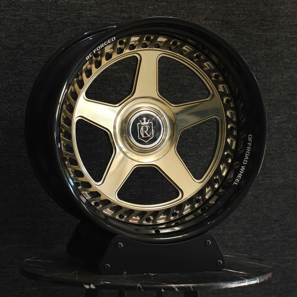 Custom Finish 2-Piece Forged Wheels - Audi A6 / BMW 5 Series Fitment (5-Lug) view 2