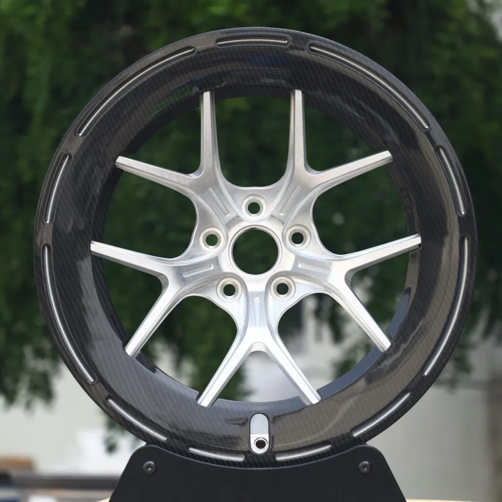 Custom Finish 5 Y-Spoke Carbon Fibre Forged Wheels – Porsche 911 / BMW M3 Fitment (5-Lug)