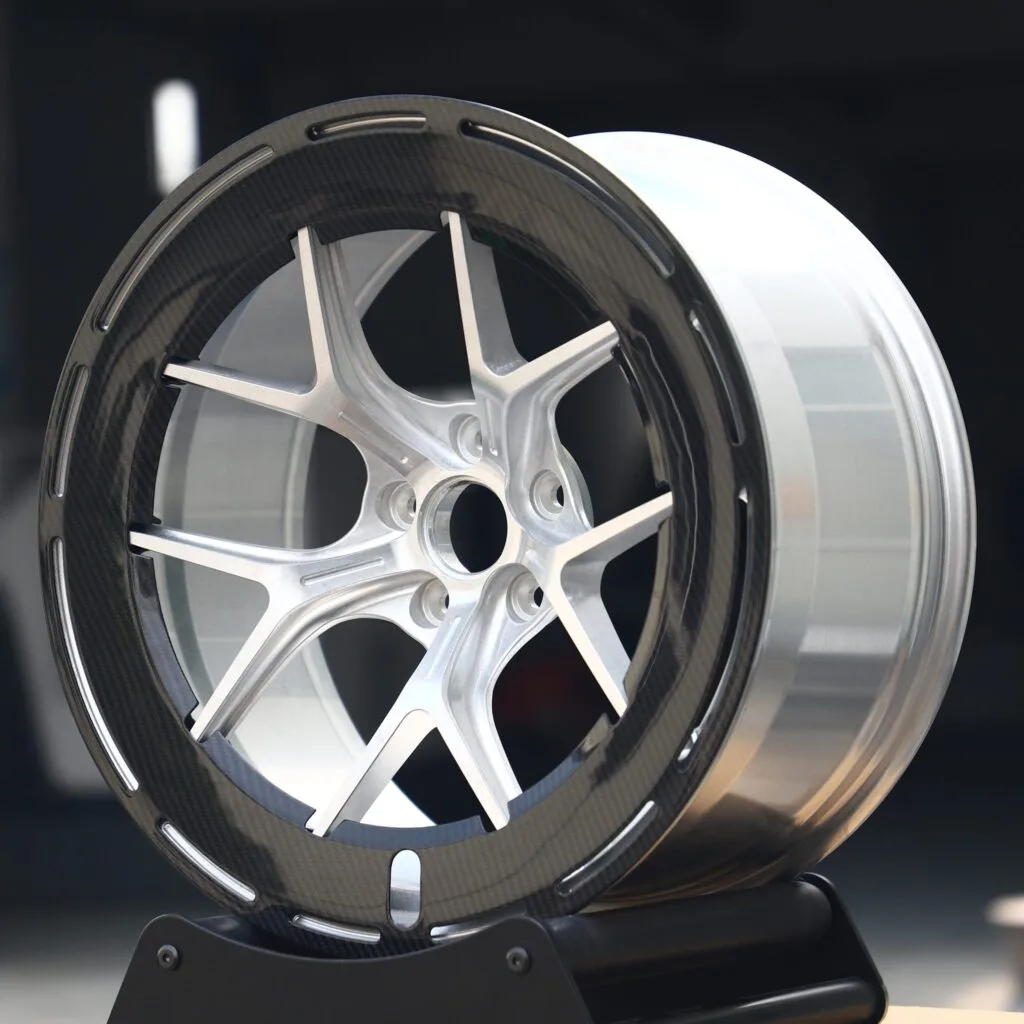 Custom Finish 5 Y-Spoke Carbon Fibre Forged Wheels - Porsche 911 / BMW M3 Fitment (5-Lug) view 2