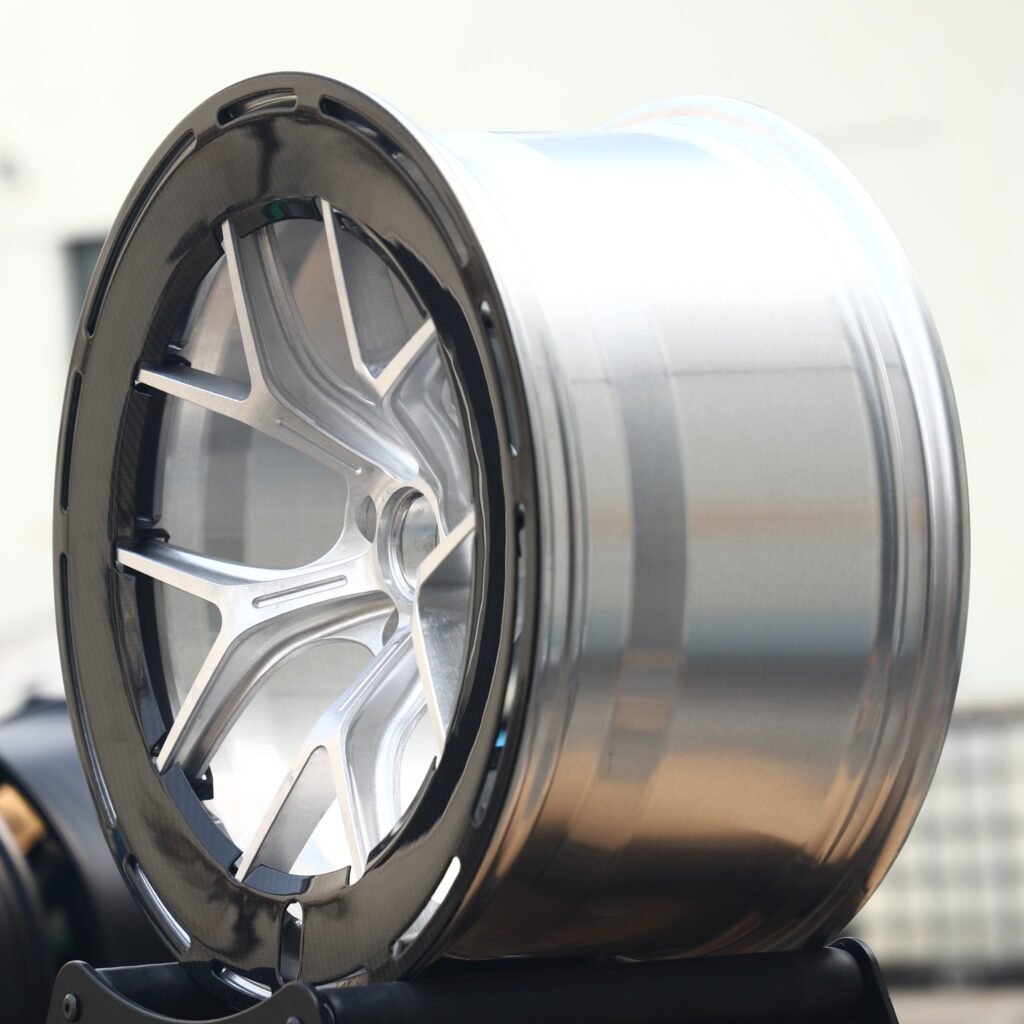 Custom Finish 5 Y-Spoke Carbon Fibre Forged Wheels - Porsche 911 / BMW M3 Fitment (5-Lug) view 3