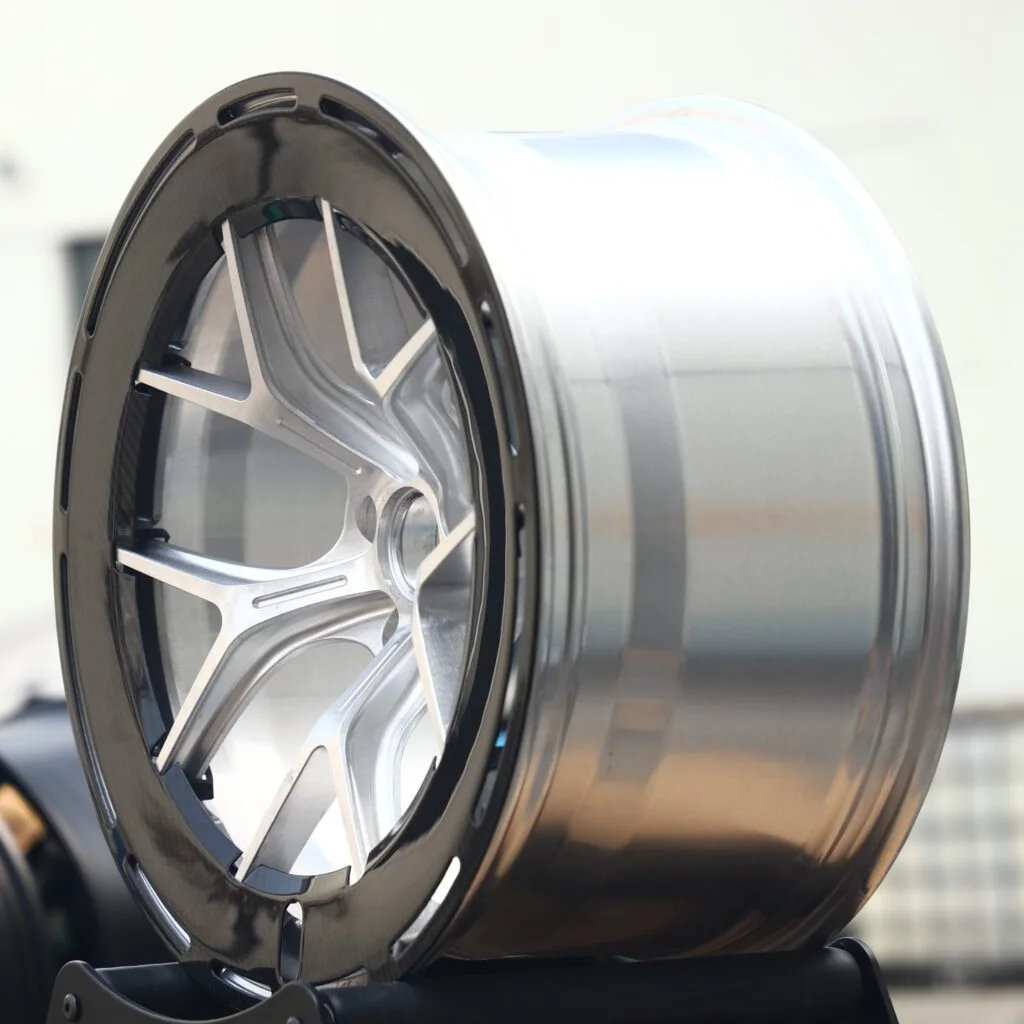 Custom Finish 5 Y-Spoke Carbon Fibre Forged Wheels - Porsche 911 / BMW M3 Fitment (5-Lug) view 3