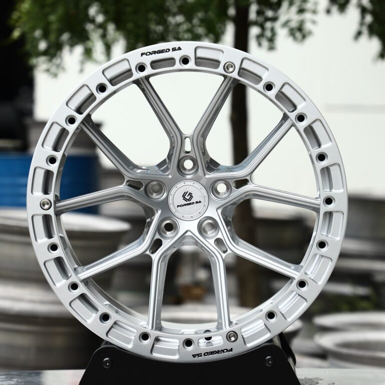 Toyota 4Runner wheels – Custom Finish 5 Y-Spoke Racing, front view