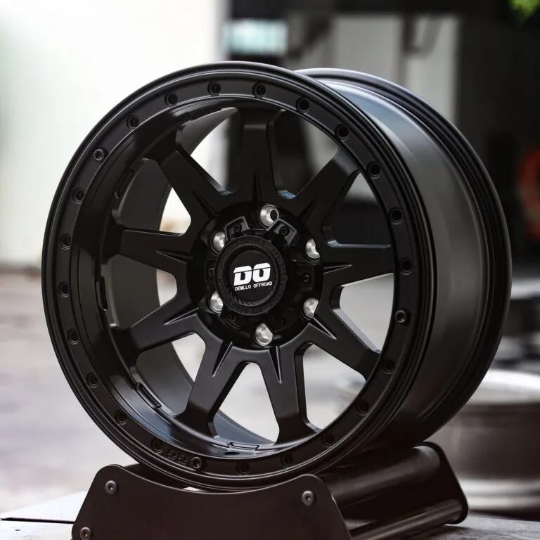 Toyota 4Runner wheels – Custom Finish 9-Spoke Deep Lip, front view