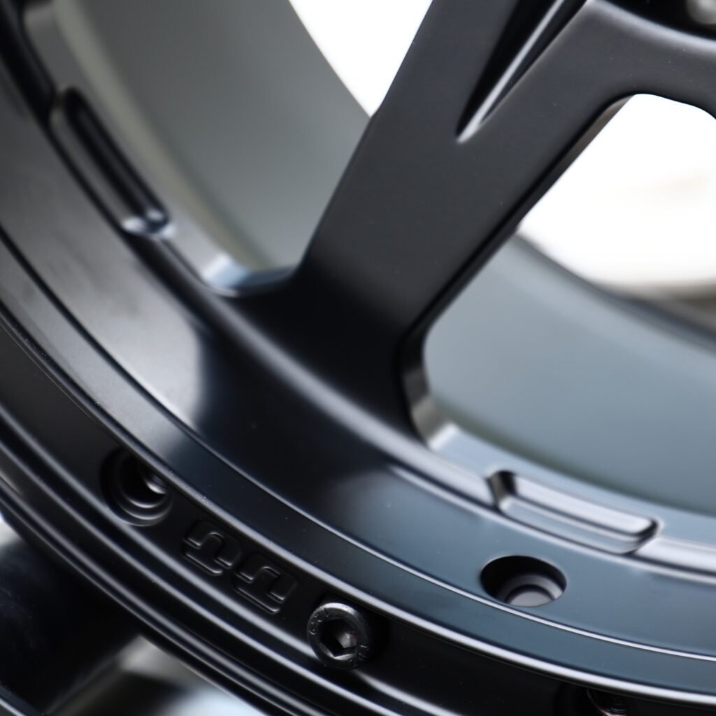 6x139.7 wheels – Custom Finish 9-Spoke Deep Lip, side view