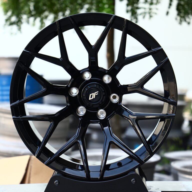 Toyota 4Runner wheels – Custom Finish 9 Y-Spoke, front view