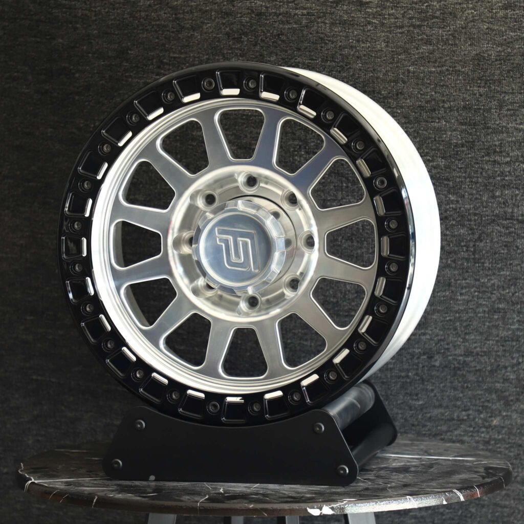 Custom Finish Beadlock Forged Wheels - Ram 2500 / Chevrolet Silverado 2500HD Fitment (8-Lug) view 2