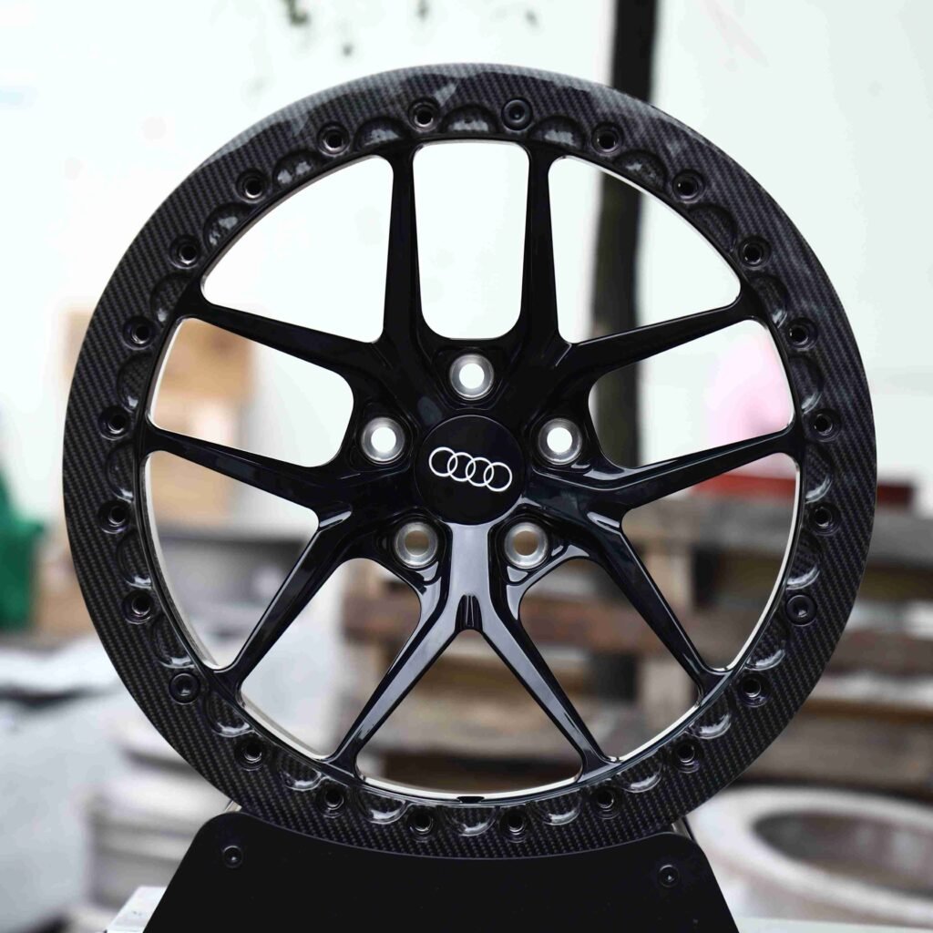 Custom Finish Carbon Fibre Beadlock Forged Wheels – Audi A4 / Audi A6 Fitment (5-Lug)