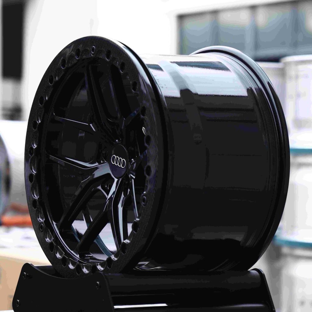 Custom Finish Carbon Fibre Beadlock Forged Wheels - Audi A4 / Audi A6 Fitment (5-Lug) view 3