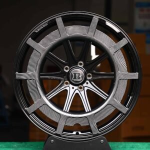 Brabus-Style Gunmetal / Carbon Monoblock Z-Style Forged Wheels – Mercedes-AMG G63 / G-Class Fitment (5-Lug)