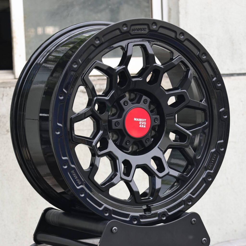 6x139.7 wheels – Custom Finish Deep Lip Exposed Bolt Detail, side view