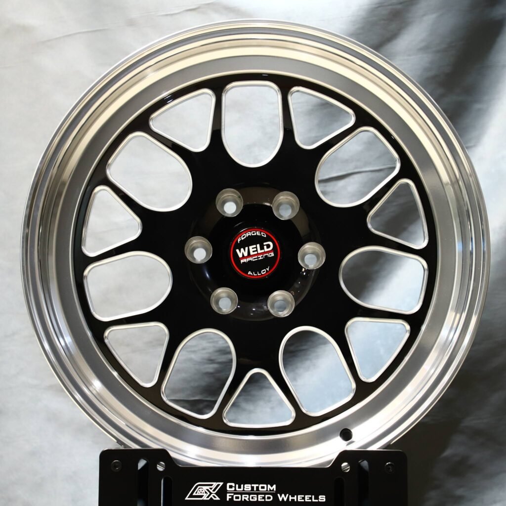 Ford F-150 wheels – Custom Finish Deep Lip Mirror Milled, front view
