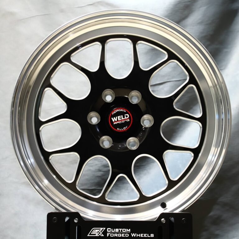 Ford F-150 wheels – Custom Finish Deep Lip Mirror Milled, front view