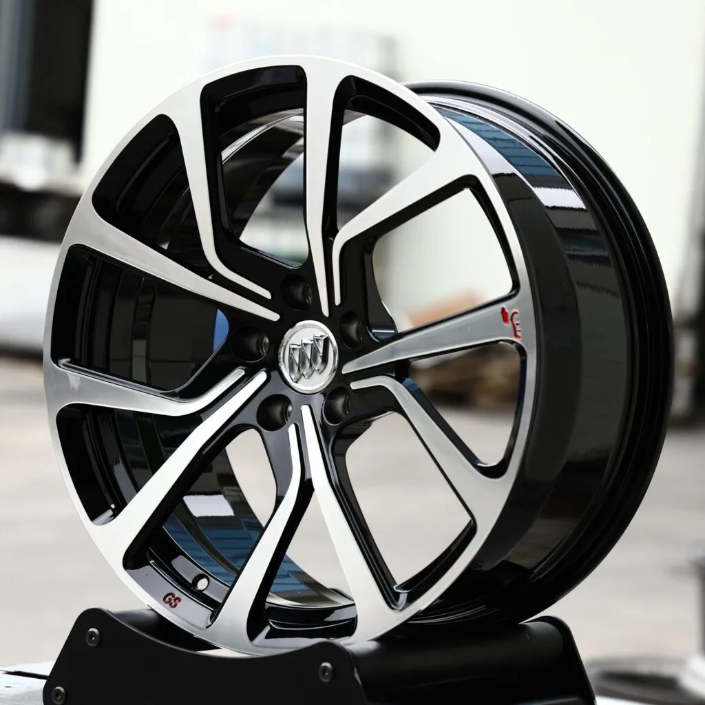 Custom Finish Directional Milled Machined Face Forged Wheels - Buick Regal / Buick LaCrosse Fitment (5-Lug) view 2