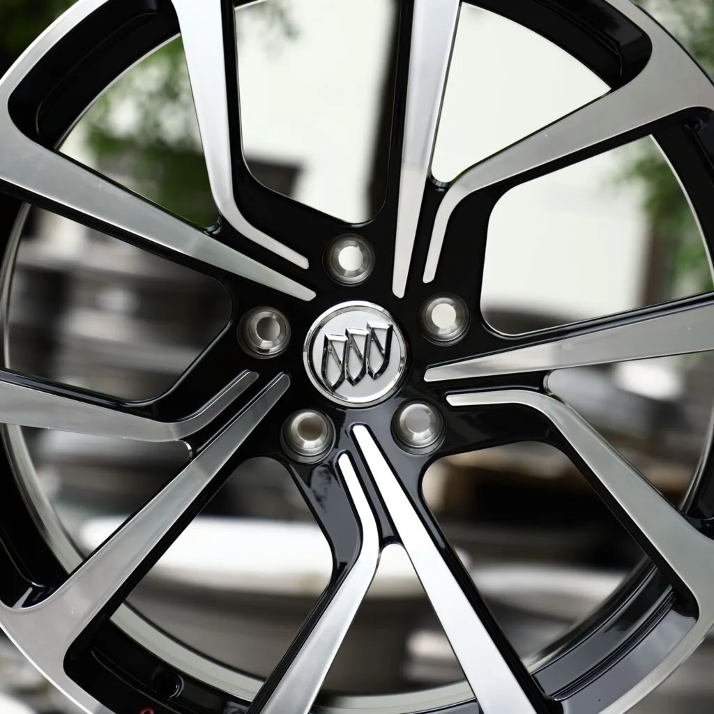 Custom Finish Directional Milled Machined Face Forged Wheels - Buick Regal / Buick LaCrosse Fitment (5-Lug) view 4