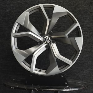 Volkswagen OEM-Style Silver Rotor-Blade Forged Wheels – Volkswagen Golf / Passat Fitment (5-Lug)
