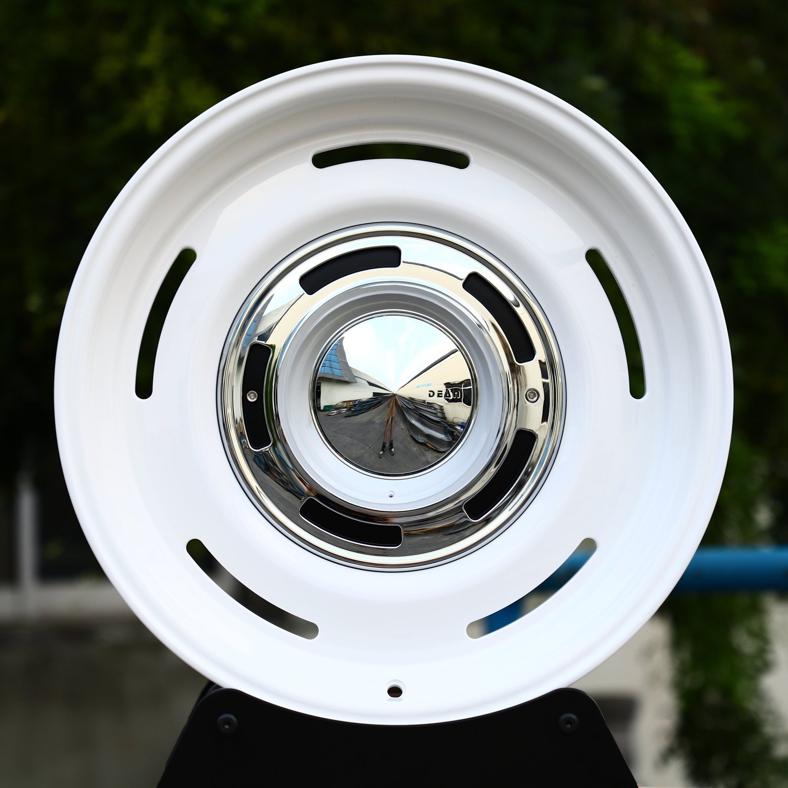 Audi A6 wheels – Custom Finish Full-Face Deep Lip, front view