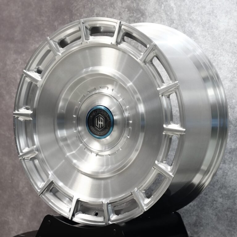 Audi A6 wheels – Custom Finish Full-Face, front view