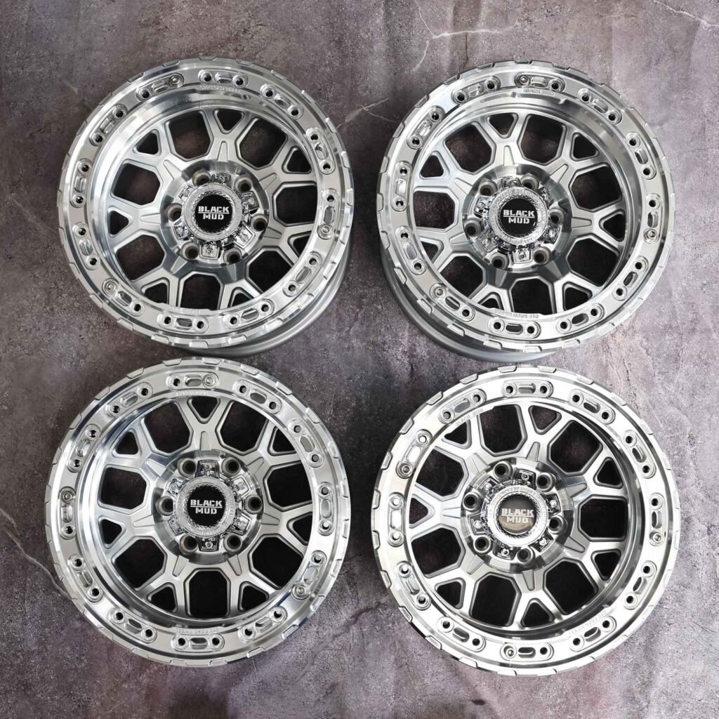 Toyota 4Runner wheels – Custom Finish Machined Face, front view