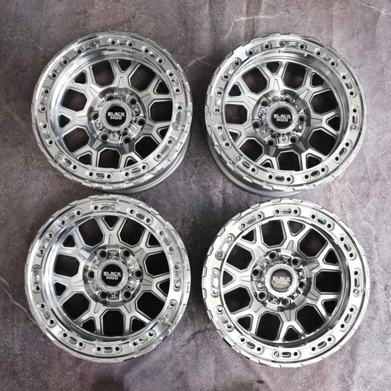 Toyota 4Runner wheels – Custom Finish Machined Face, front view