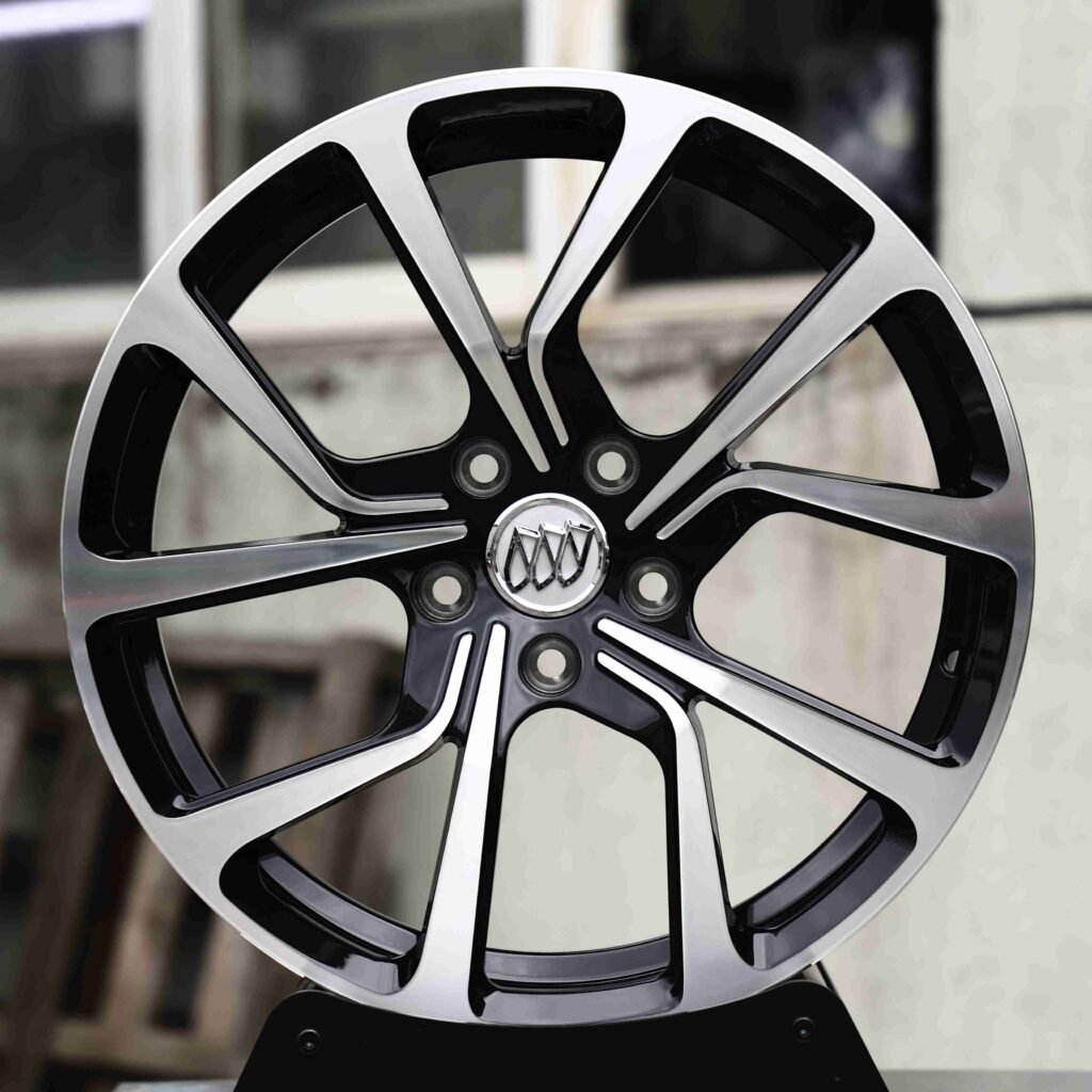 Custom Finish Machined Face Forged Wheels - Buick Regal / Buick LaCrosse Fitment (5-Lug) Monoblock forged wheel