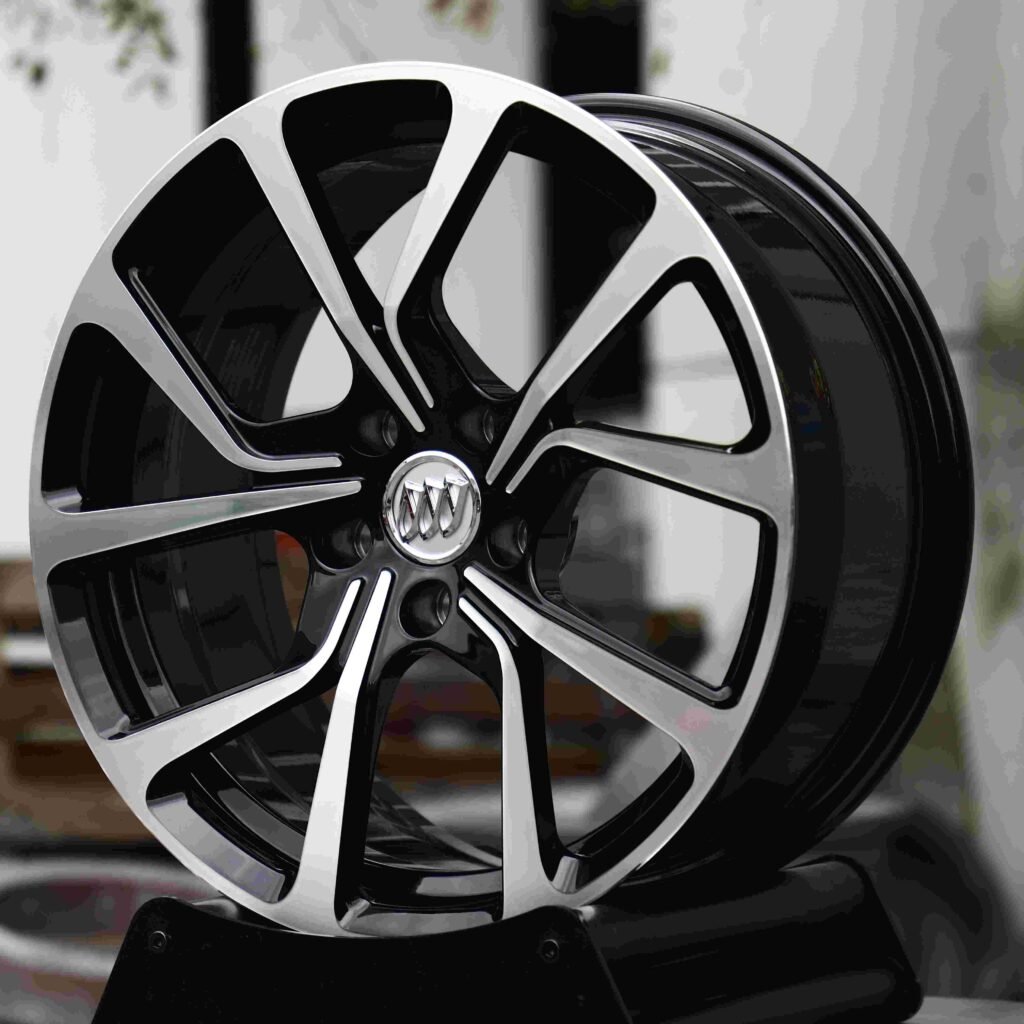Custom Finish Machined Face Forged Wheels - Buick Regal / Buick LaCrosse Fitment (5-Lug) view 2