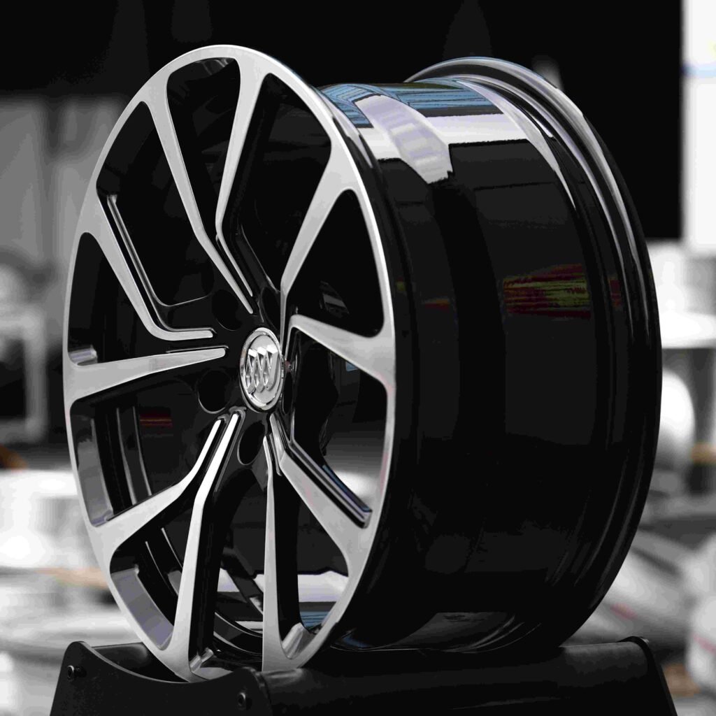 Custom Finish Machined Face Forged Wheels - Buick Regal / Buick LaCrosse Fitment (5-Lug) view 3
