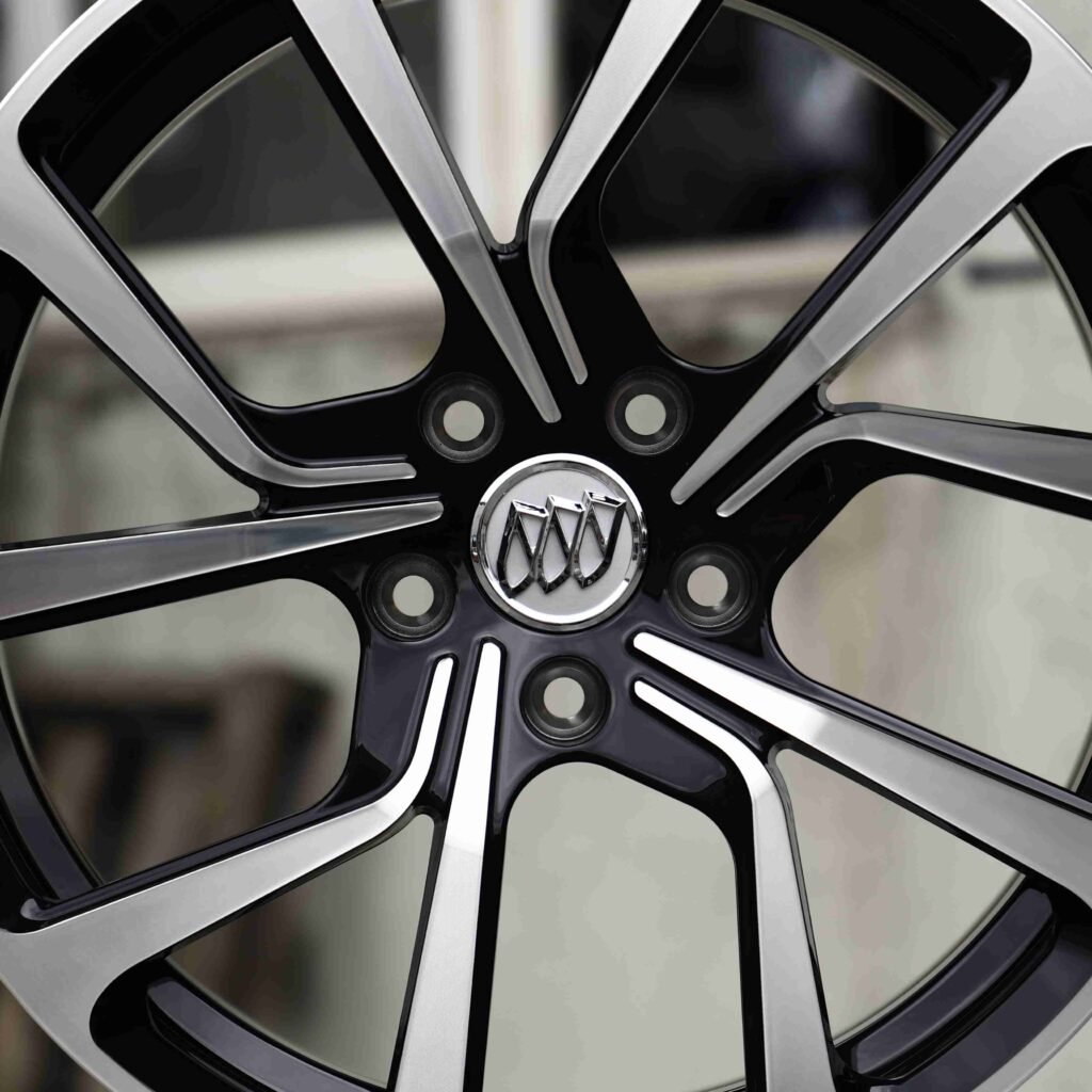 Custom Finish Machined Face Forged Wheels - Buick Regal / Buick LaCrosse Fitment (5-Lug) view 4