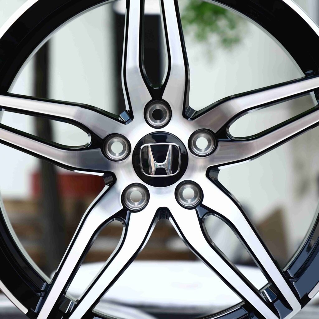 Custom Finish Machined Face Forged Wheels - Honda Civic / Honda Accord Fitment (5-Lug) view 4