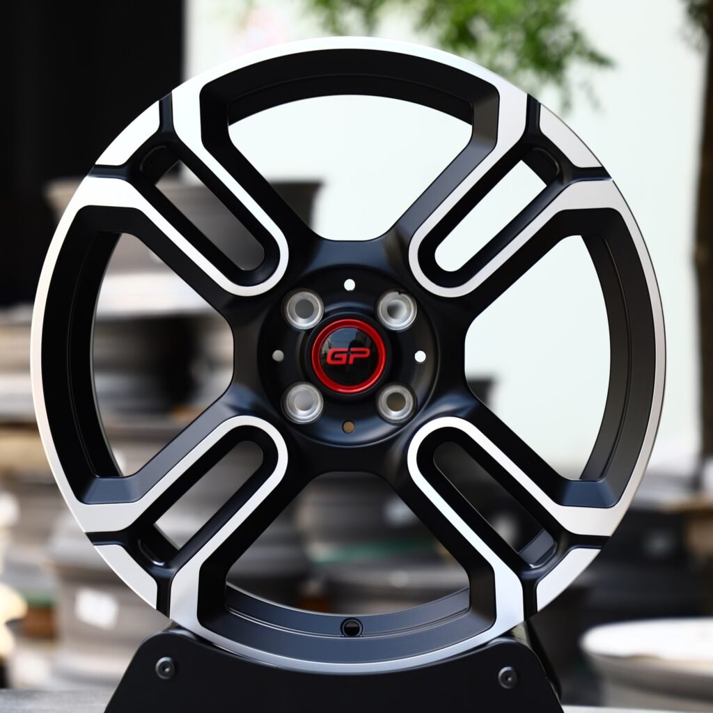 Custom Finish Machined Face Forged Wheels - Nissan Micra / Alfa Romeo MiTo Fitment (4-Lug) Monoblock forged wheel