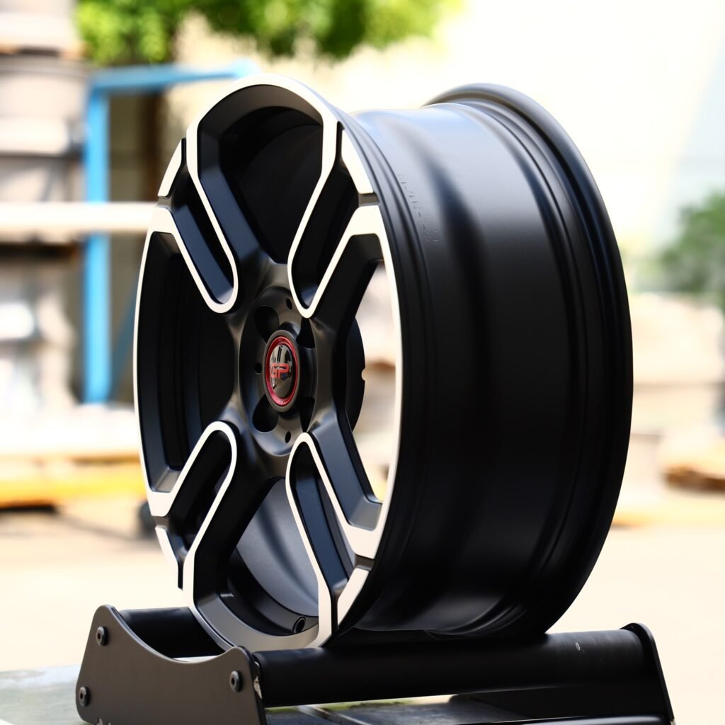 Custom Finish Machined Face Forged Wheels - Nissan Micra / Alfa Romeo MiTo Fitment (4-Lug) view 3