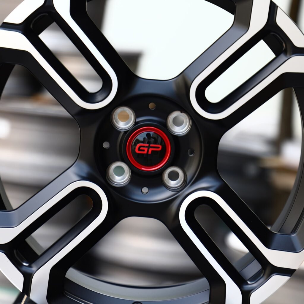 Custom Finish Machined Face Forged Wheels - Nissan Micra / Alfa Romeo MiTo Fitment (4-Lug) view 4