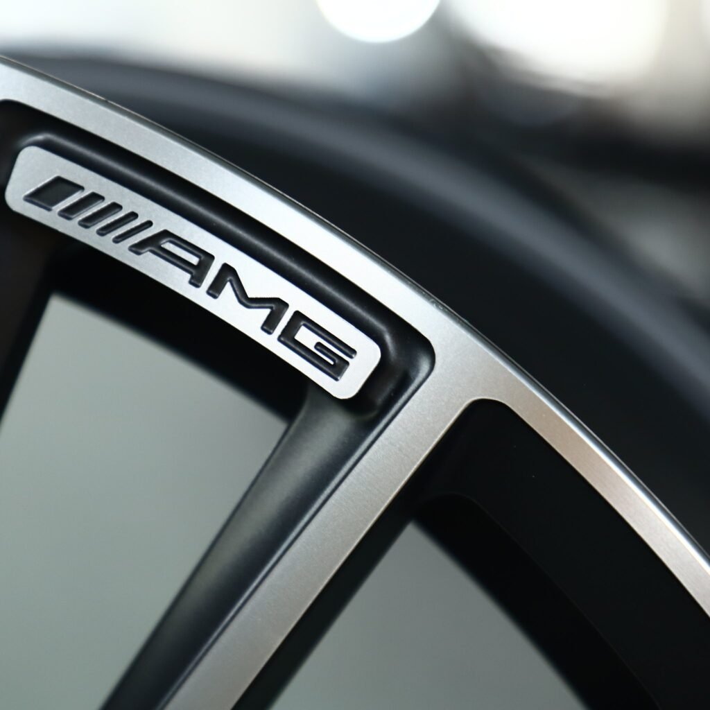 Mercedes-Benz C-Class W206 wheels – Custom Finish Machined Face, lip and barrel detail
