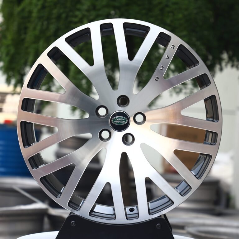 Porsche 911 wheels – Custom Finish Machined Face, front view