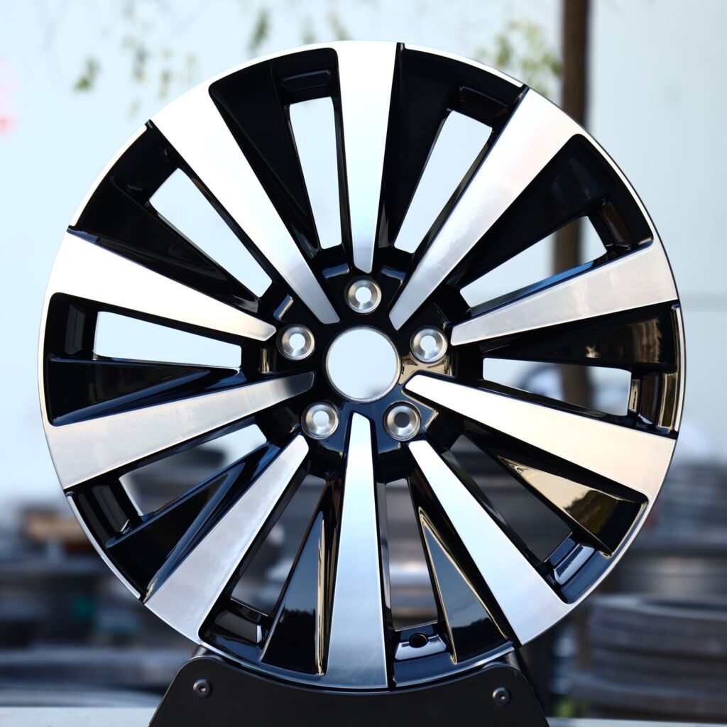 Porsche 911 wheels – Custom Finish Machined Face, front view