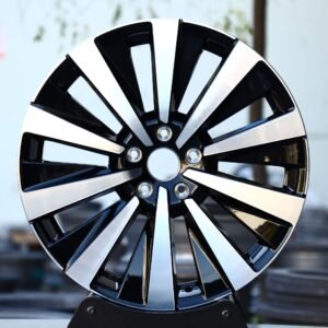 Porsche 911 / BMW M3 Forged Wheels – Black / Machined 10 Split-Spoke (5-Lug)