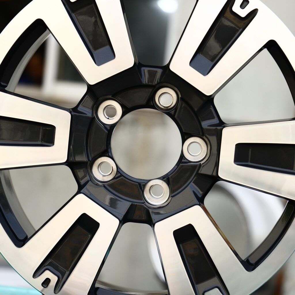 BMW M4 F82 wheels – Custom Finish Machined Face, lip and barrel detail