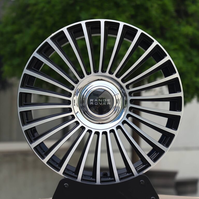 Rolls-Royce Ghost wheels – Custom Finish Machined Face, front view