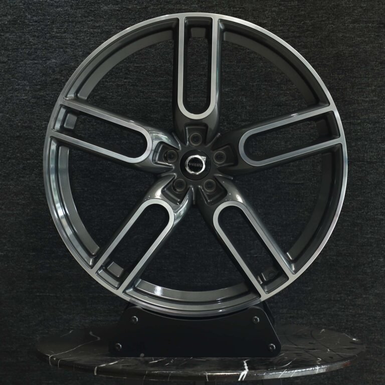 Volvo S60 wheels – Custom Finish Machined Face, front view