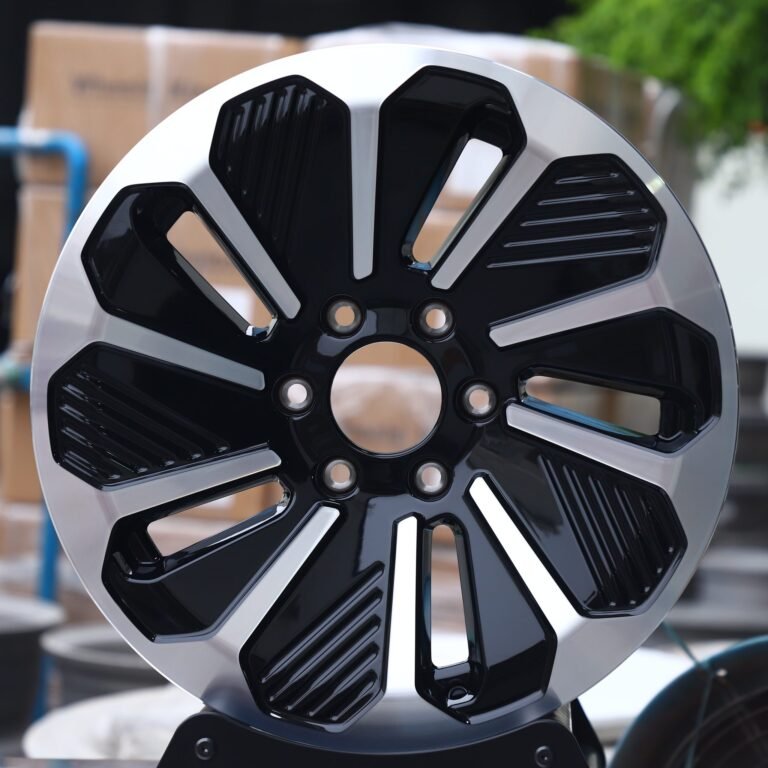 Toyota 4Runner wheels – Custom Finish Machined Face, front view