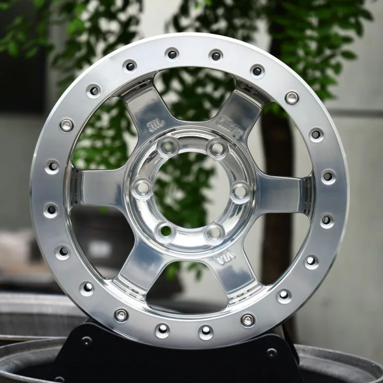 Toyota 4Runner wheels – Custom Finish 6-Spoke, front view