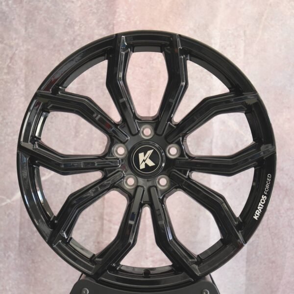 Audi A6 wheels – Custom Finish Petal, front view