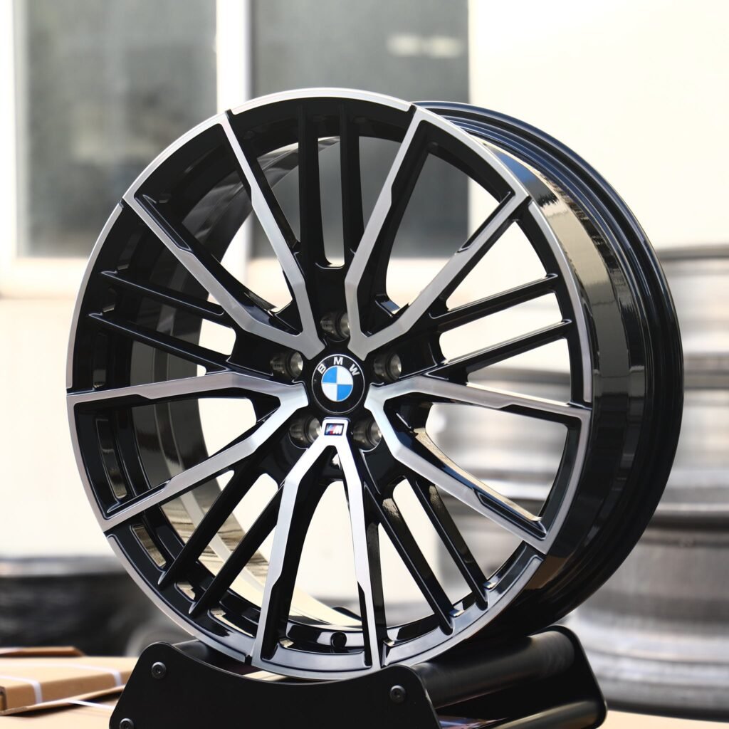5x114.3 wheels – Custom Finish Petal Machined Face, side view