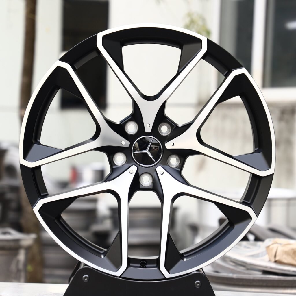 BMW M2 F87 wheels – Custom Finish Petal Machined Face, front view
