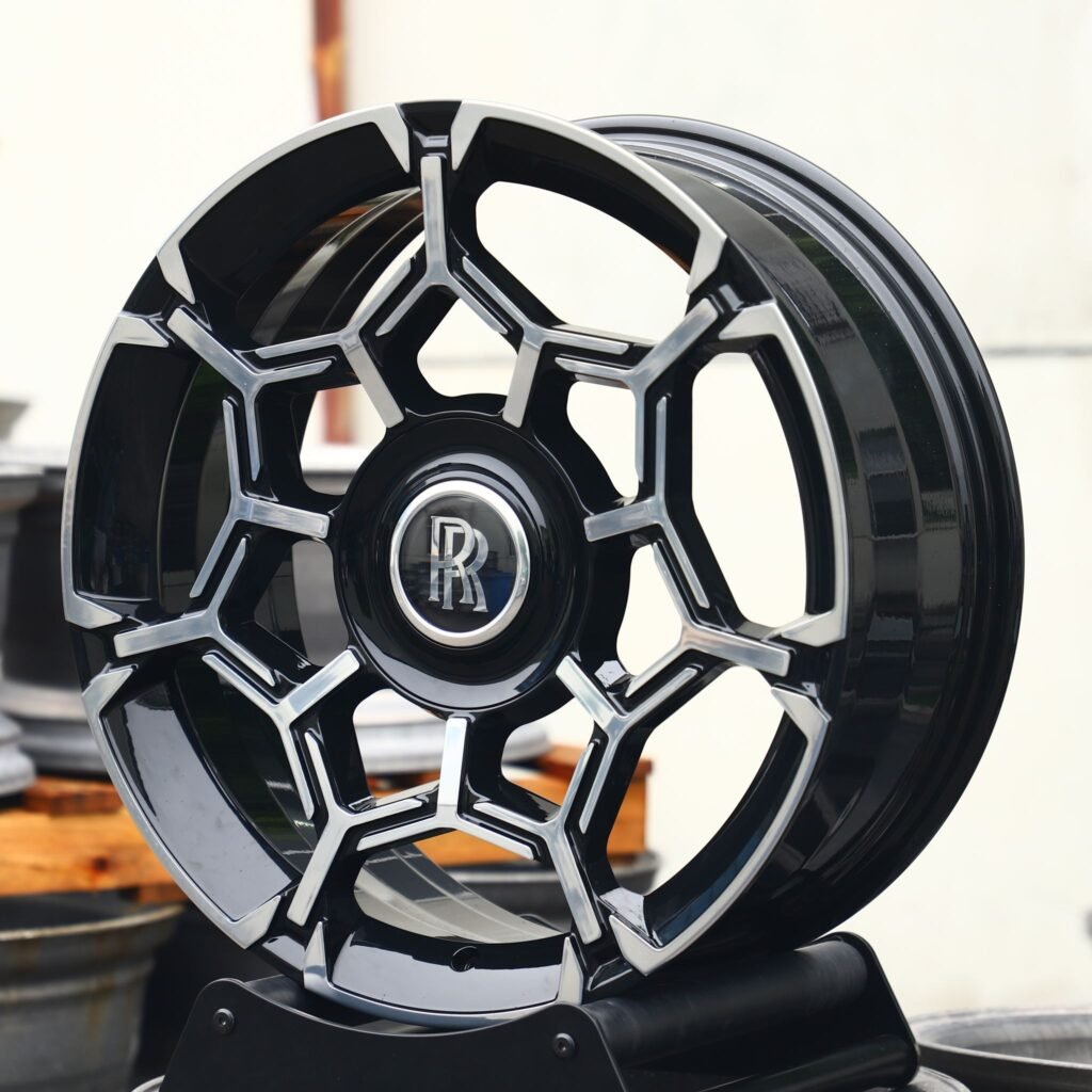 Mercedes-Benz E-Class W213 wheels – Custom Finish Petal Machined Face, lip and barrel detail