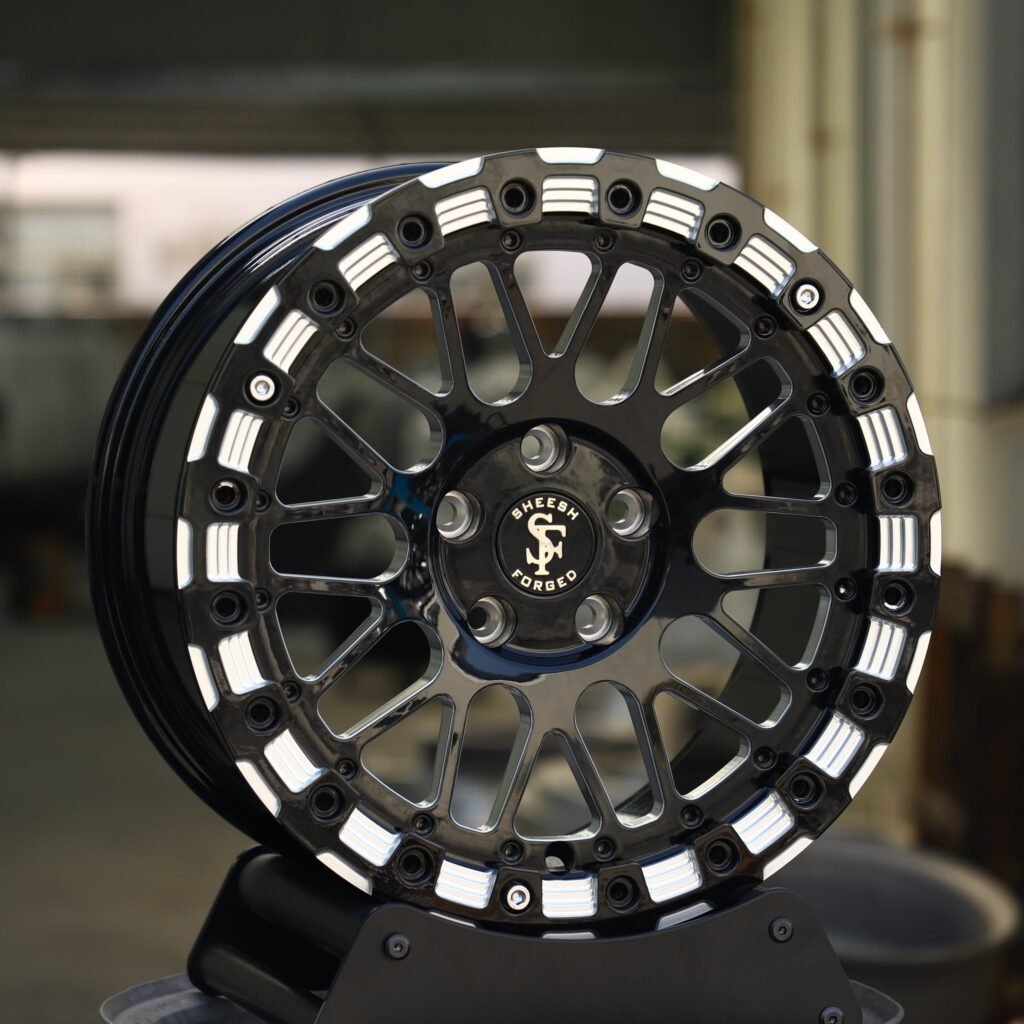 Custom Finish Racing Beadlock Forged Wheels - Toyota 4Runner / Toyota Tacoma Fitment (6-Lug) view 2