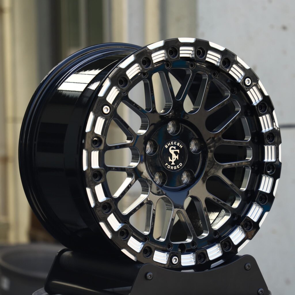 Custom Finish Racing Beadlock Forged Wheels - Toyota 4Runner / Toyota Tacoma Fitment (6-Lug) view 3